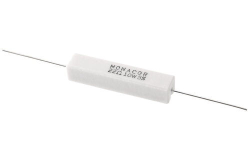 LSR-220/20 | 22 Ω | 20 W | 5% | High-Power Cement Resistor