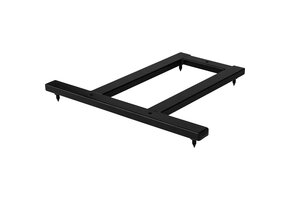 OS-2HD Outrigger Speaker Spike Set Heavy Duty with Black Steel Base 2 Pcs.