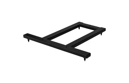 OS-2HD Outrigger Speaker Spike Set Heavy Duty with Black Steel Base 2 Pcs.