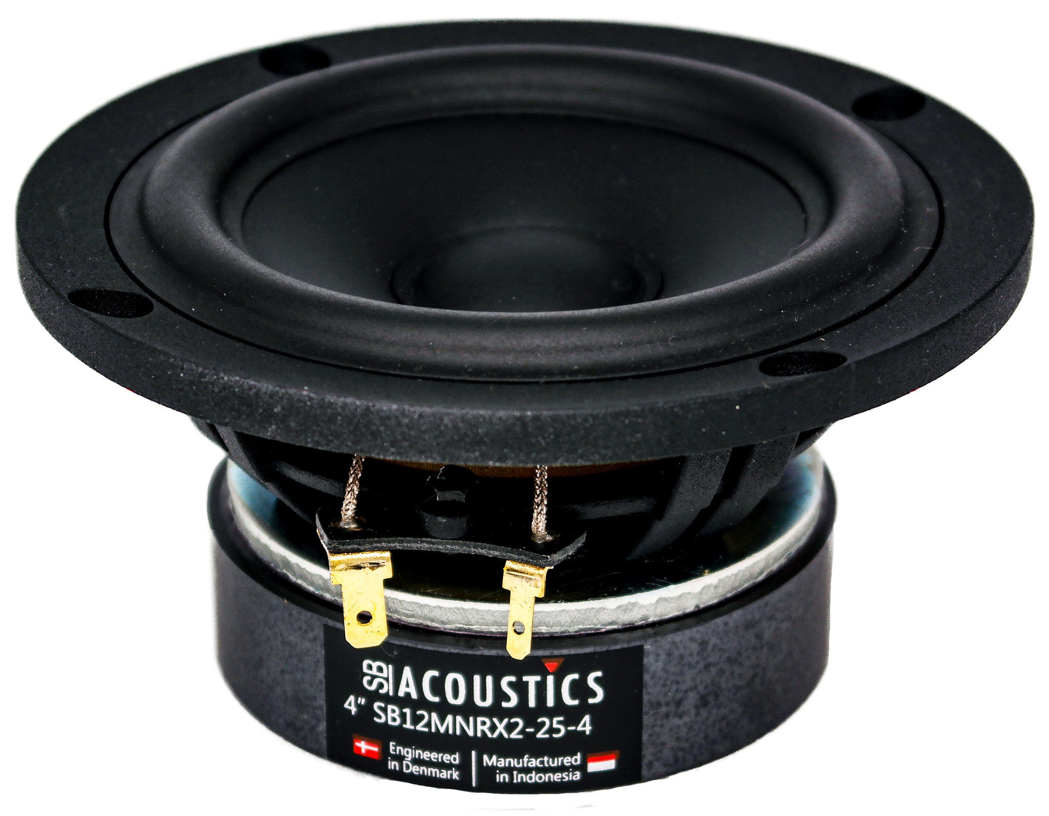 SB12MNRX2-25-4 4" Midrange Woofer