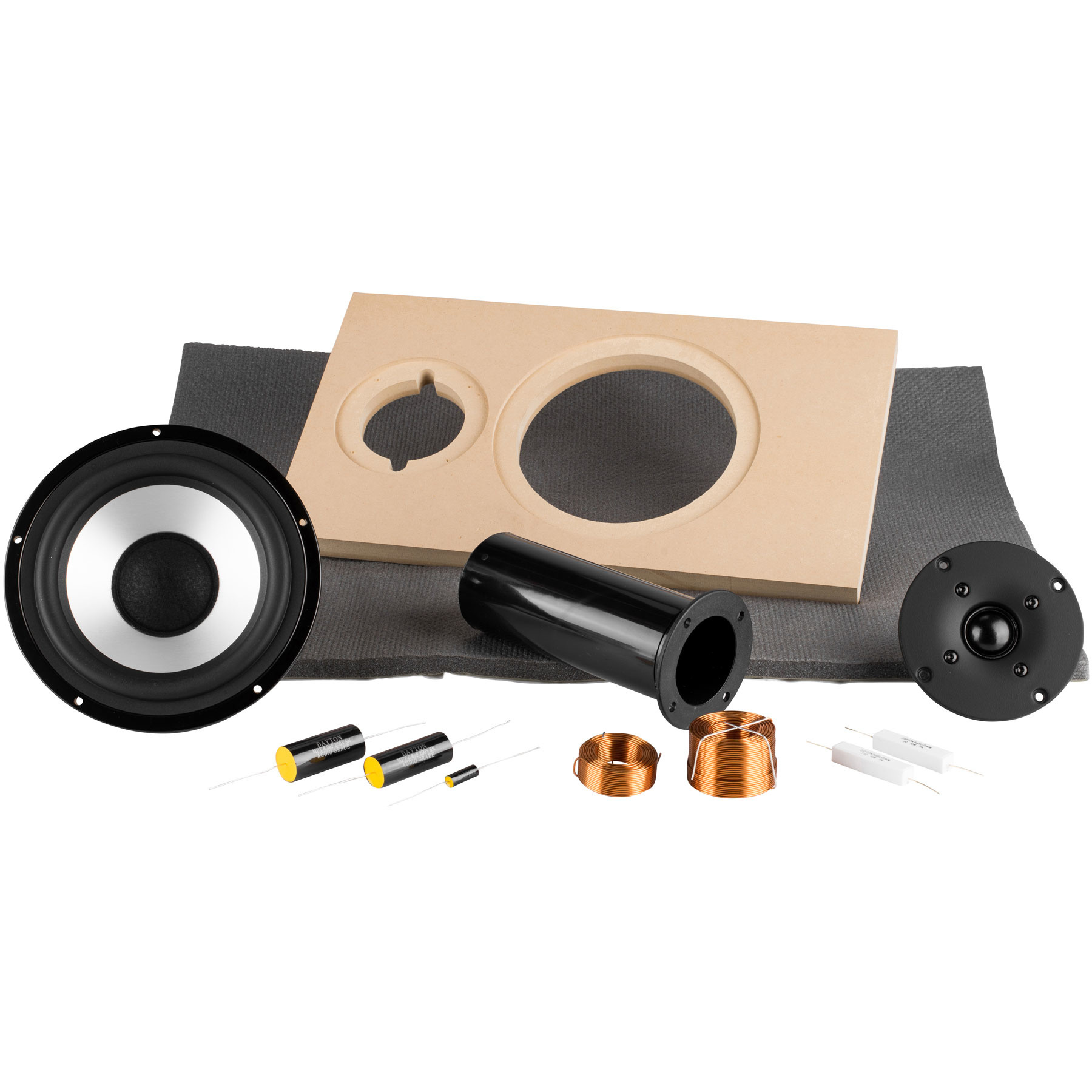 Hitmaker MT Studio Monitor Speaker Kit with Baffle Only