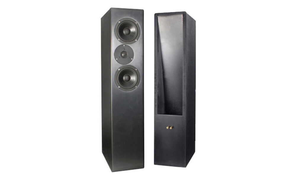 TriTrix MTM TL Tower Speaker Components And Cabinet Kit Pair