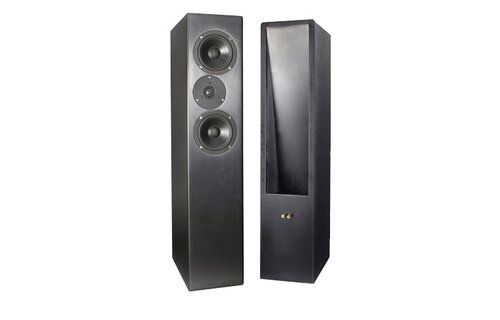 TriTrix MTM TL Tower Speaker Components And Cabinet Kit Pair