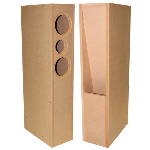 TriTrix MTM TL Tower Speaker Components And Cabinet Kit Pair