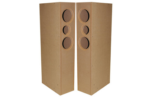 TriTrix MTM TL Knock-Down CNC Speaker Cabinet Pair