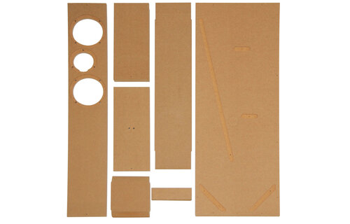 TriTrix MTM TL Knock-Down CNC Speaker Cabinet Pair