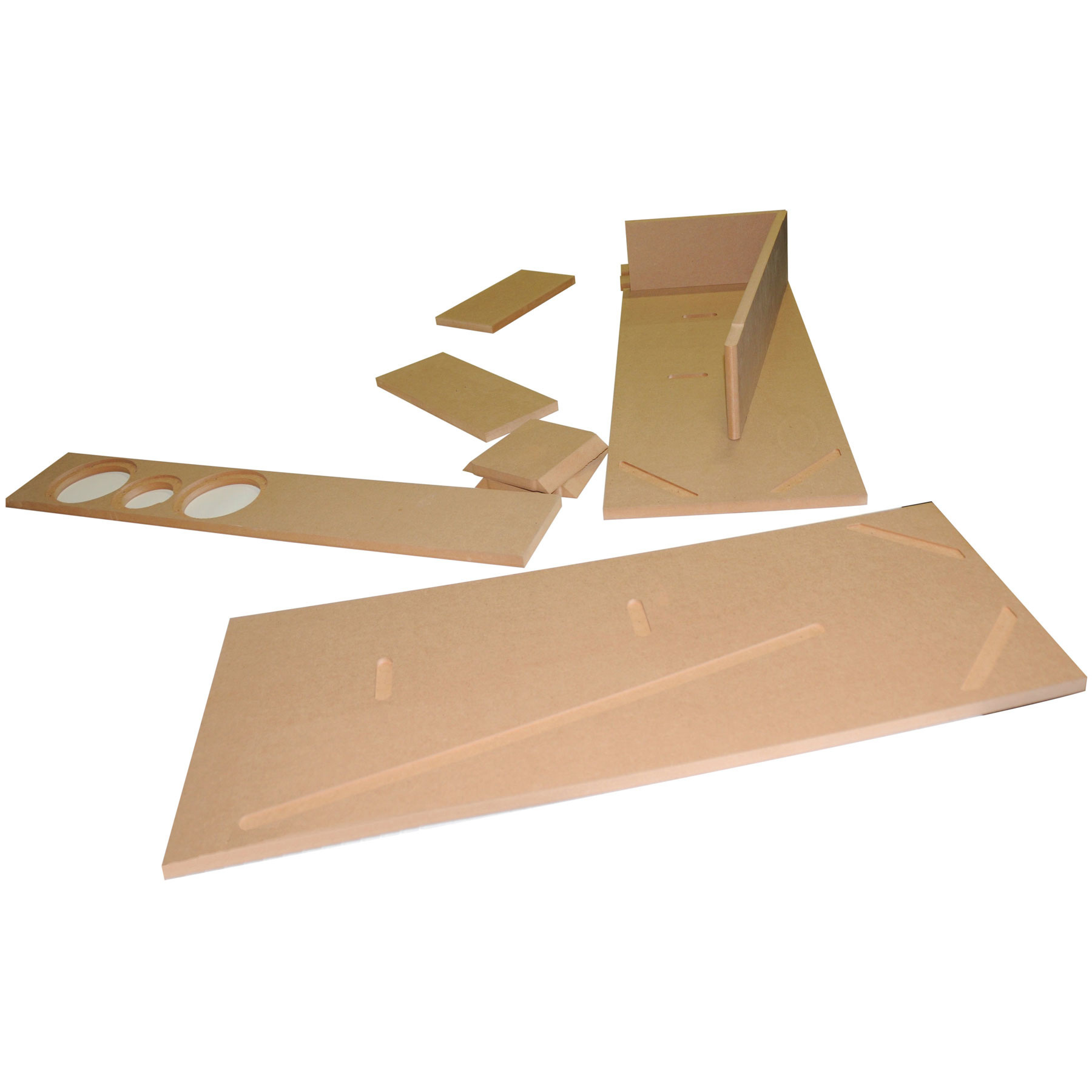 TriTrix MTM TL Knock-Down CNC Speaker Cabinet Pair