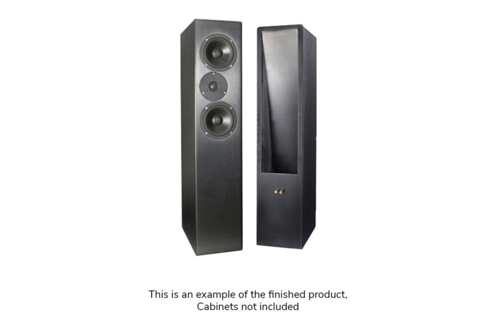 TriTrix MTM TL Components Only Speaker Kit Pair