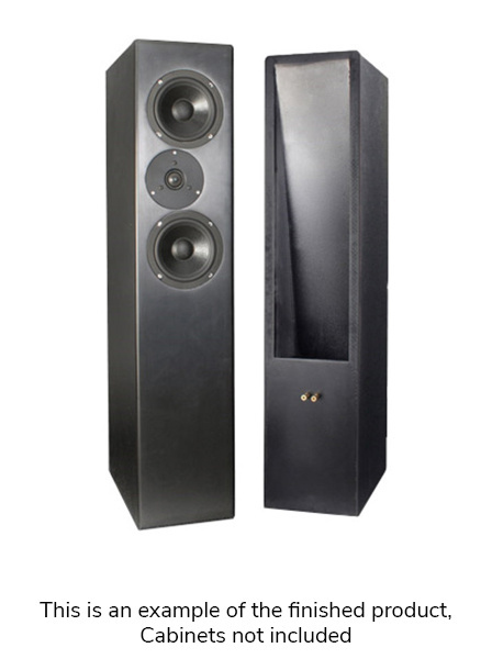 TriTrix MTM TL Components Only Speaker Kit Pair