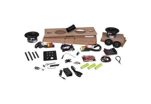MKBoom | DIY Kit | Components and Cabinet