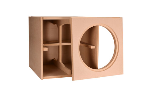 Knock-Down MDF 3.0 cu. ft. Subwoofer Cabinet for Dayton Audio 15" Reference Series HO