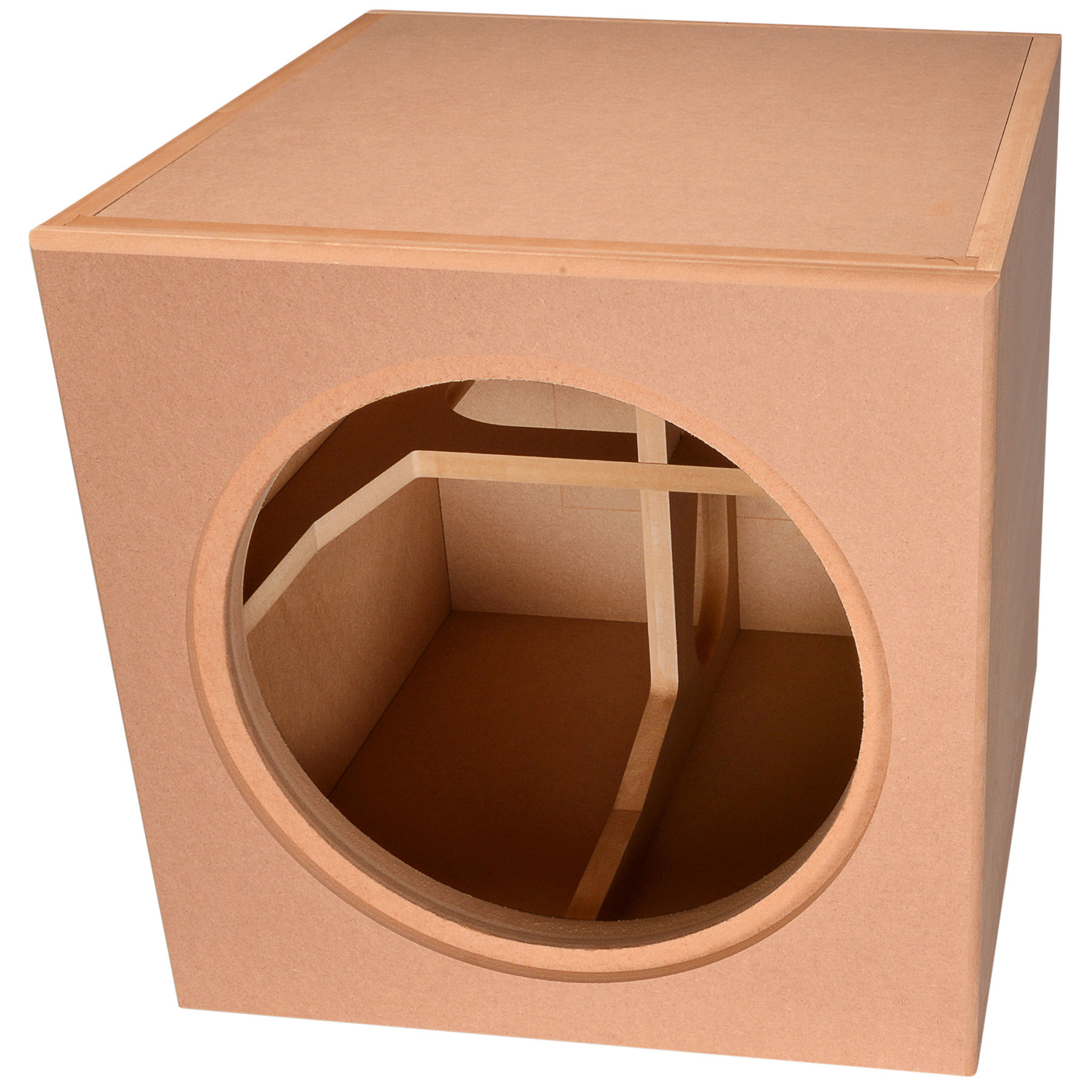 Knock-Down MDF 3.0 cu. ft. Subwoofer Cabinet for Dayton Audio 15" Reference Series HO