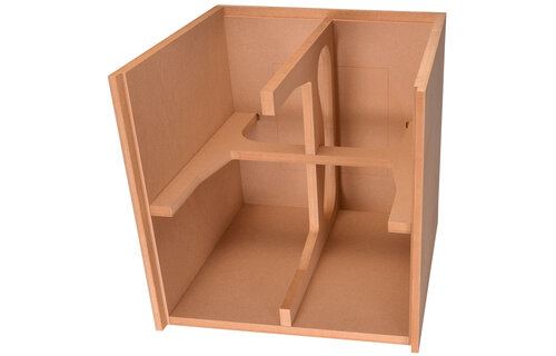 Knock-Down MDF 3.0 cu. ft. Subwoofer Cabinet for Dayton Audio 15" Reference Series HO