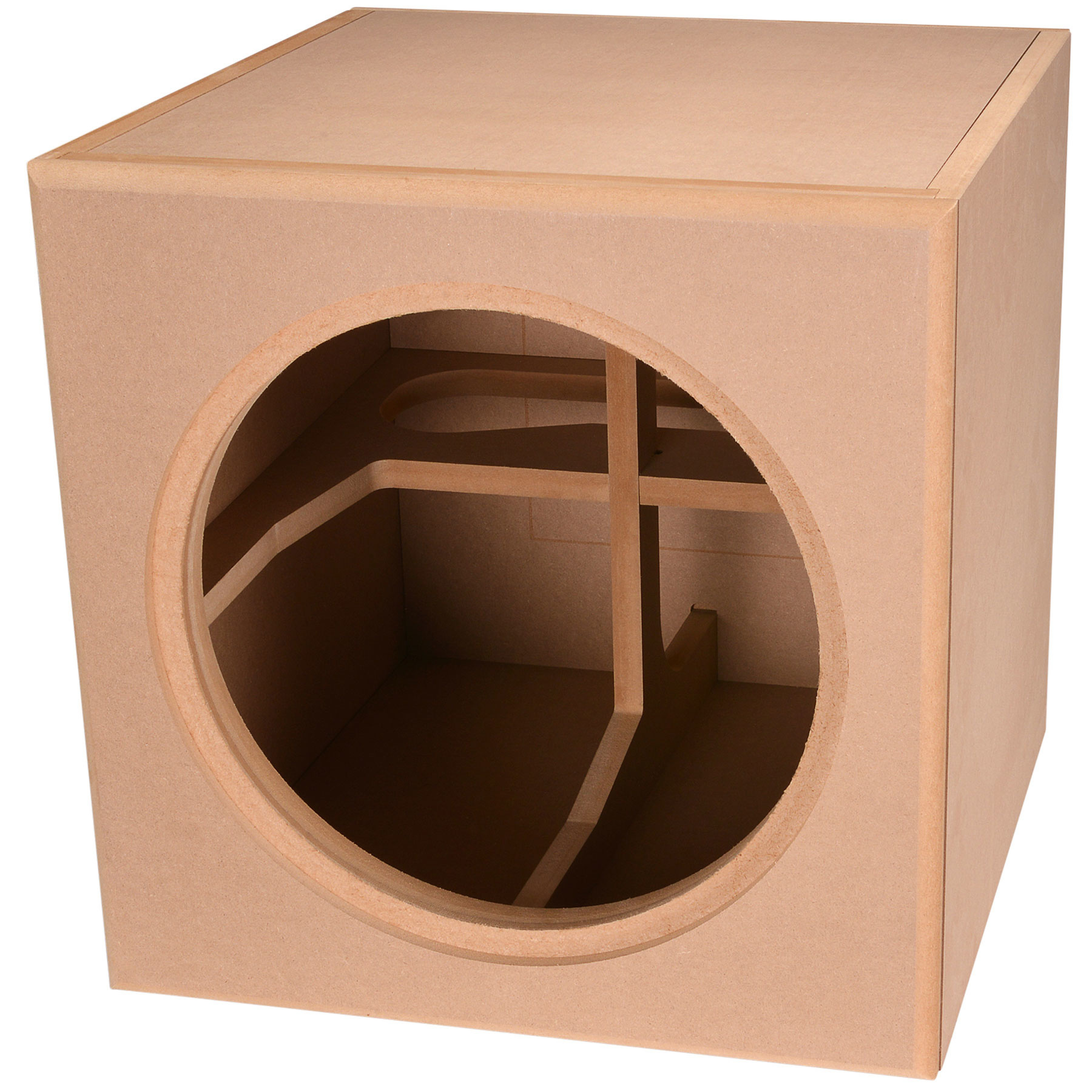 Knock-Down MDF 3.0 cu. ft. Subwoofer Cabinet for Dayton Audio 15" Ultimax Subwoofer