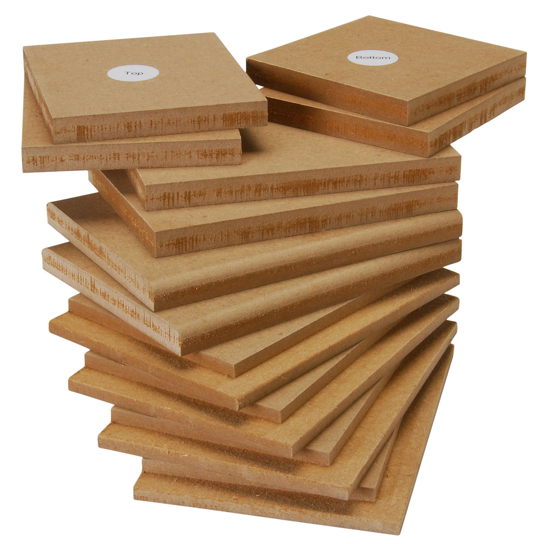 Knock-Down MDF 1,13 L . Micro Bookshelf Speaker Cabinet Pair