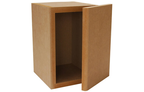 Knock-Down MDF 6,5 L  Mini Bookshelf Speaker Cabinet