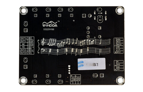 AA-AB32256  2 X 30W  TAS5754  Digital Input Class  D Audio Amplifier Board & DAC