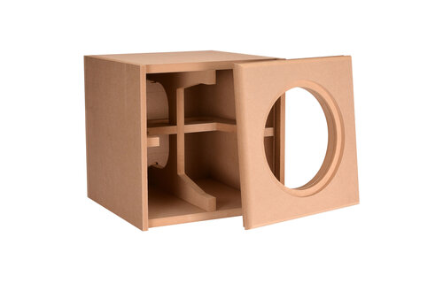 Knock-Down MDF 1.0 cu. ft. Subwoofer Cabinet for Dayton Audio 10" Reference Series HO