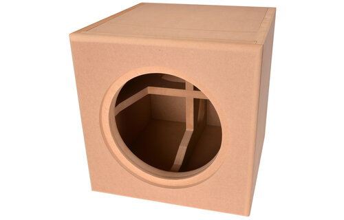 Knock-Down MDF 1.0 cu. ft. Subwoofer Cabinet for Dayton Audio 10" Reference Series HO