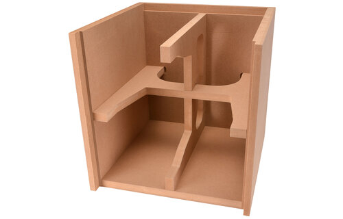 Knock-Down MDF 1.0 cu. ft. Subwoofer Cabinet for Dayton Audio 10" Reference Series HO