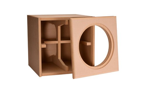 Knock-Down MDF 1.5 cu. ft. Subwoofer Cabinet for Dayton Audio 12" Reference Series HO