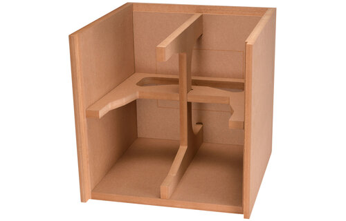 Knock-Down MDF 1.5 cu. ft. Subwoofer Cabinet for Dayton Audio 12" Reference Series HO