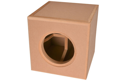 Knock-Down 0.75 cu. ft. MDF Subwoofer Cabinet for Dayton Audio 8" Ultimax Subwoofer