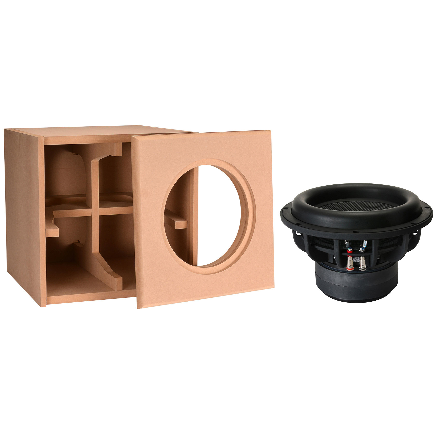 10" Ultimax Subwoofer and Cabinet Bundle