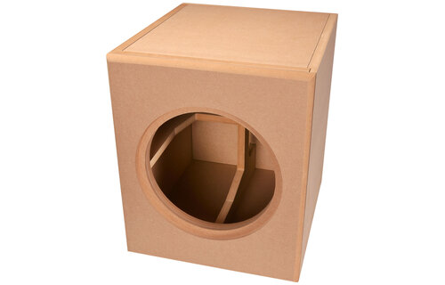 Knock-Down MDF 2.0 cu. ft. Subwoofer Cabinet for Dayton Audio 12" Ultimax Subwoofer