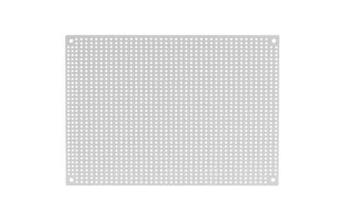 White Perforated Crossover Board | Pair | 12,70 x 17,78 cm
