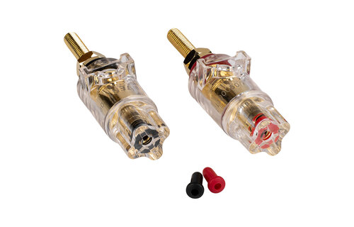 BPS-G | Supreme Insulated Binding Post Banana Jack | Pair Gold