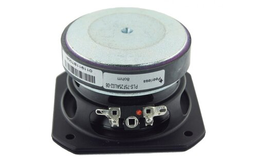 PLS-75F25AL02-08 3" Aluminum Full-Range Speaker