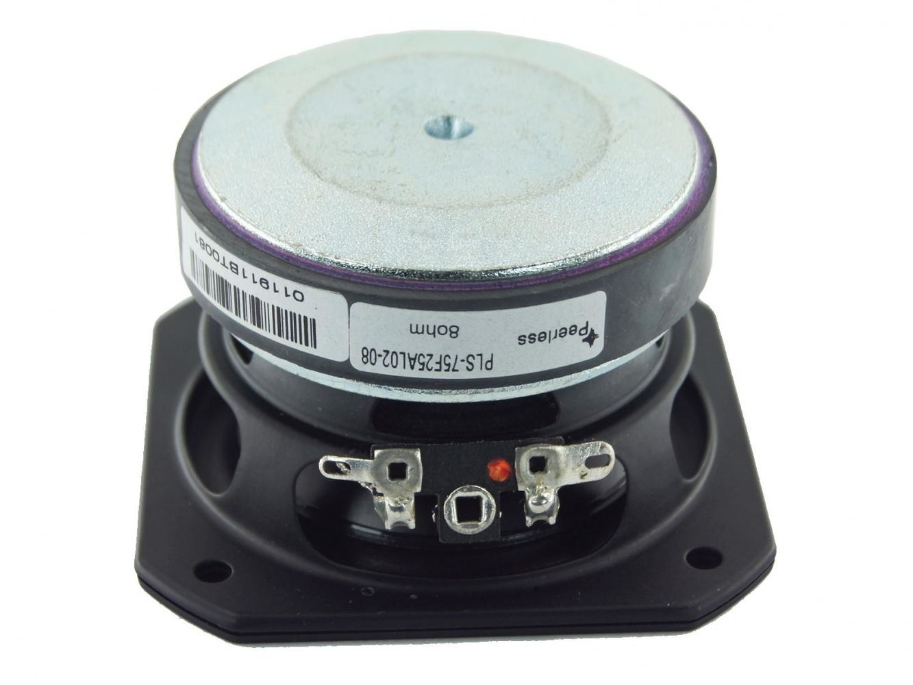 PLS-75F25AL02-08 3" Aluminum Full-Range Speaker