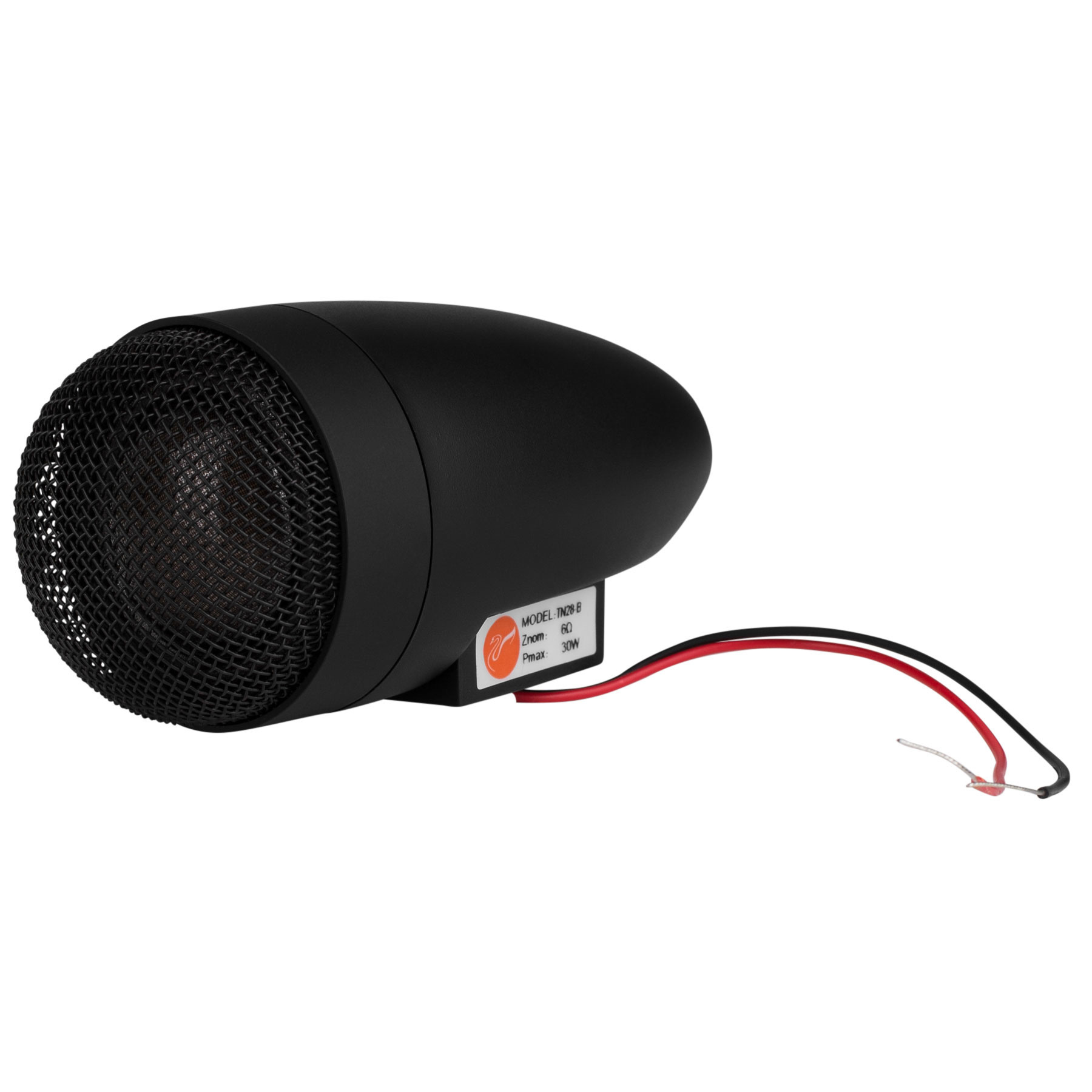 TN28-B 1" Top Mount Soft Dome Tweeter with Mounting Plate