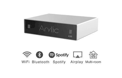 A30 Wifi & Bluetooth 5.0 Stereo Amplifier With Multi-Room Support