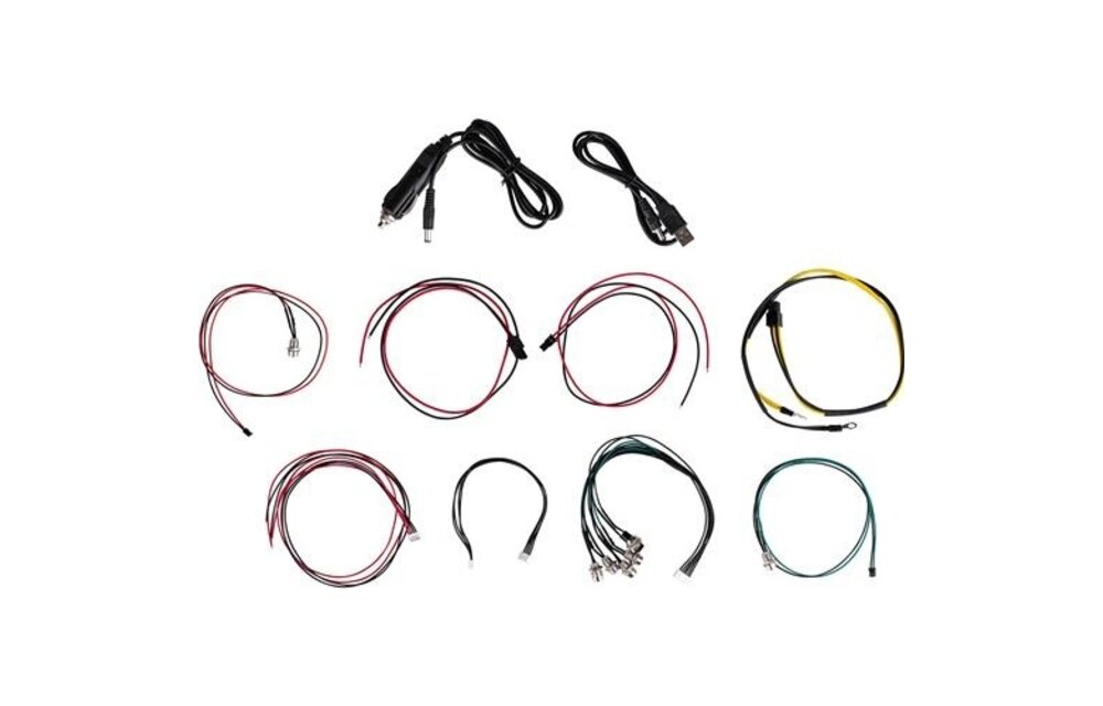 LBB-5CL DC Charging Power Cables and LED Light Kit for LBB-5 Battery Board