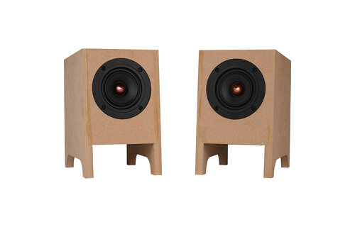 Copperhead Desktop Full-Range Speaker Kit with Cabinet | Pair
