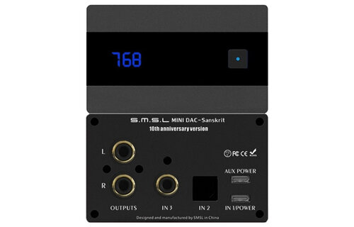 Sanskrit 10th MKII Small desktop AK4493 Audio DAC