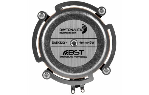DAEX32Q-4 Dual Steel Spring Balanced 32mm Exciter 40W 4 Ohm