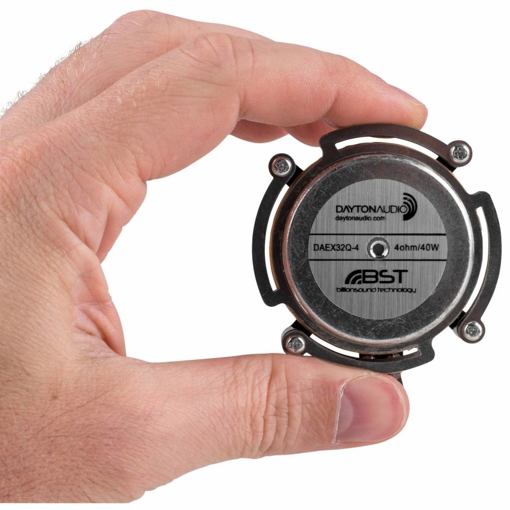 DAEX32Q-4 Dual Steel Spring Balanced 32mm Exciter 40W 4 Ohm