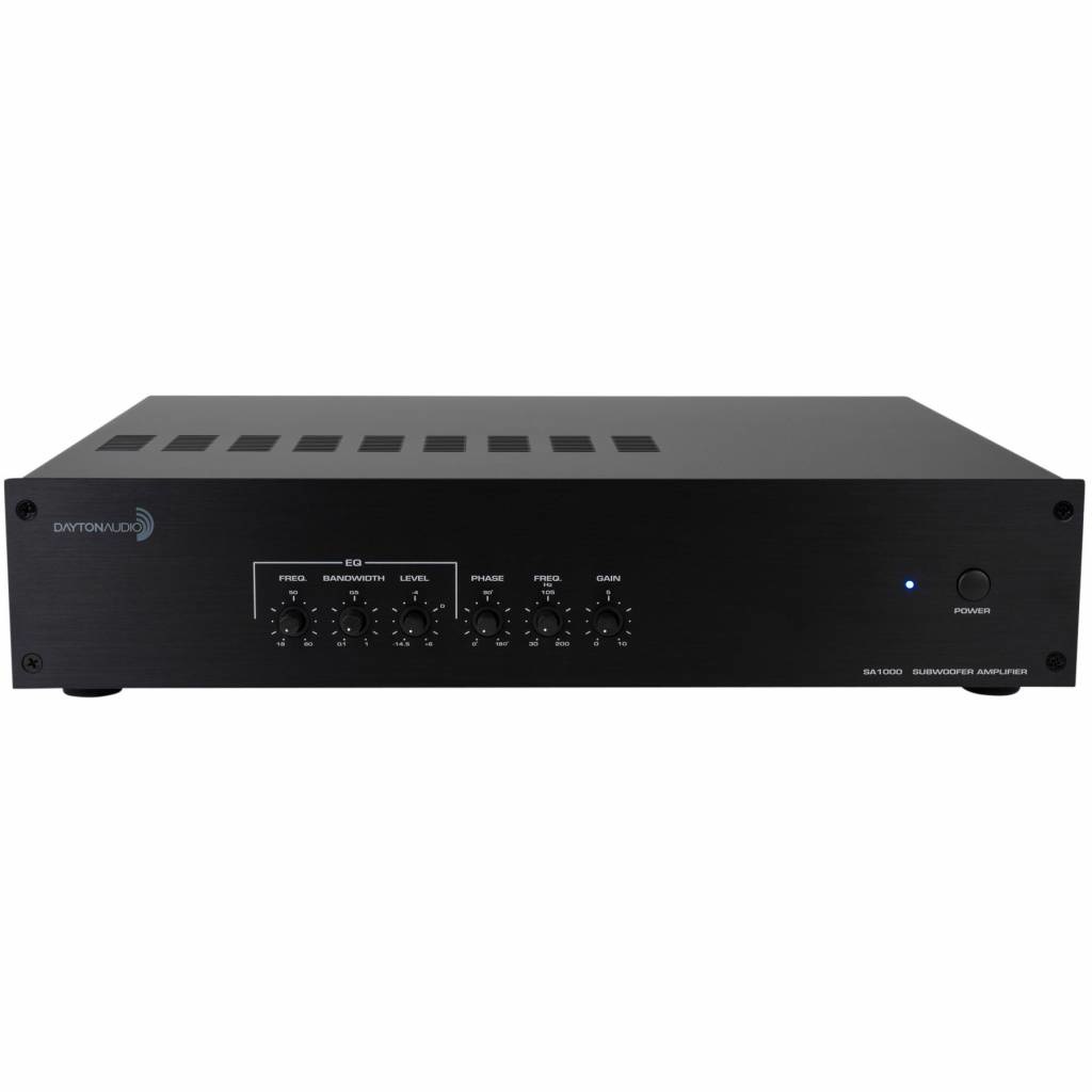 SA1000 Subwoofer Amplifier Rack Mountable