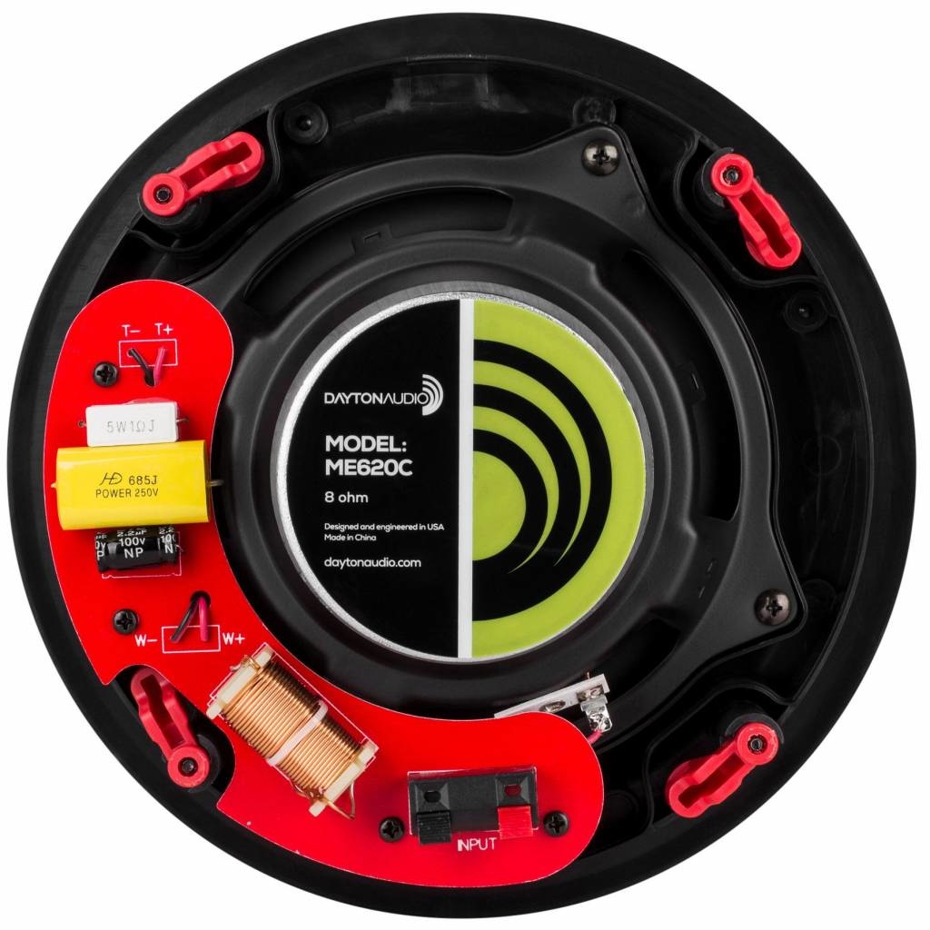 ME620C 6-1/2" 2-Way Micro-Edge Ceiling Speaker Pair