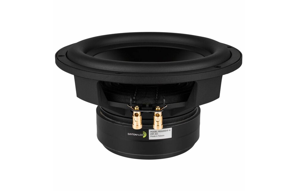 RSS265HF-4 10" Reference HF Subwoofer 4 Ohm