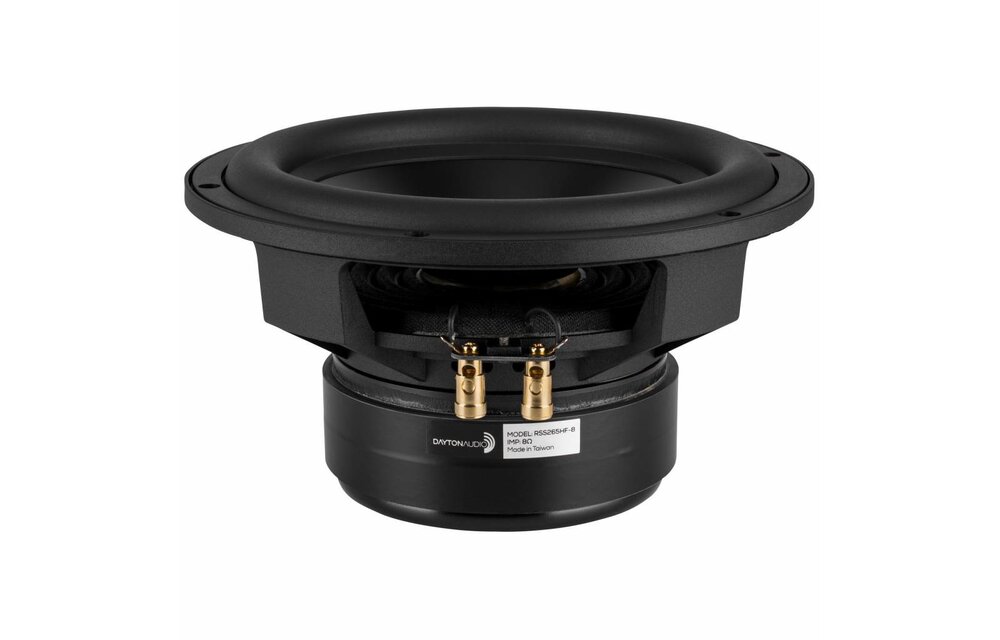 RSS265HF-8 10" Reference HF Subwoofer 8 Ohm