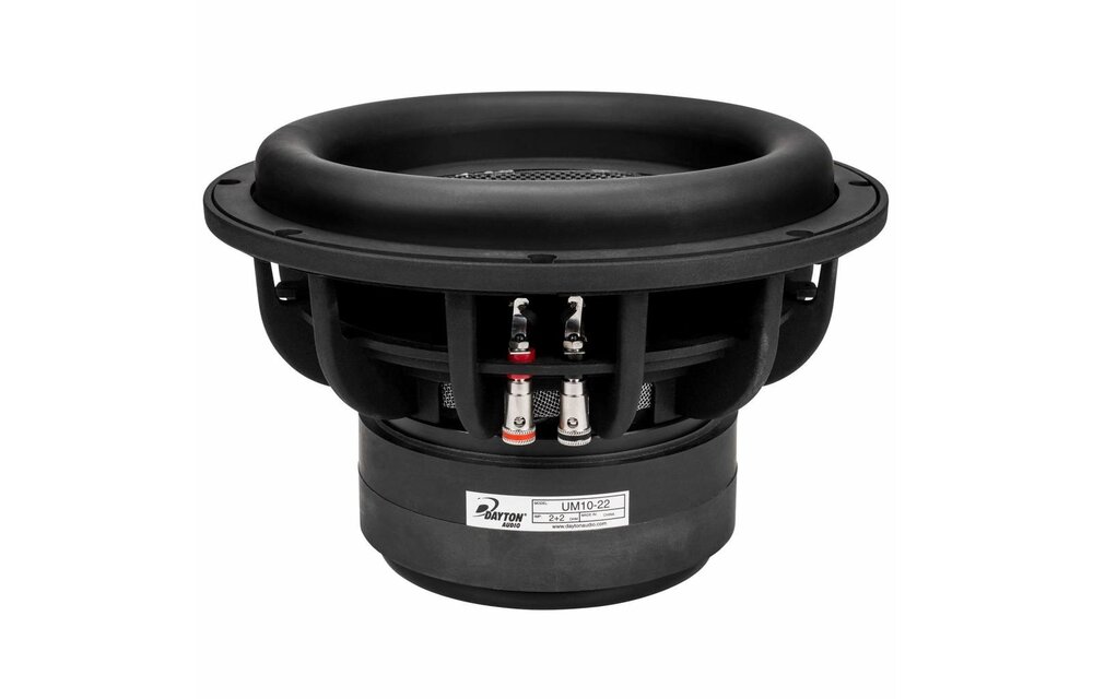 UM10-22 10" Ultimax DVC Subwoofer 2 ohms Per Coil