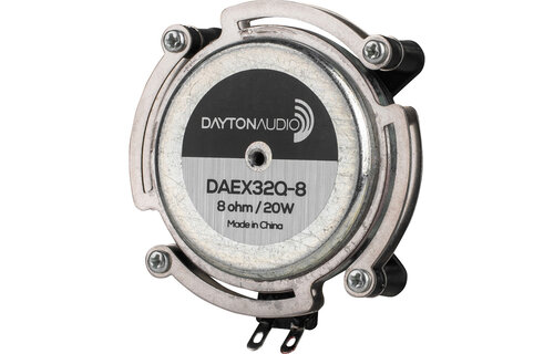 DAEX32Q-8 Dual Steel Spring Balanced 32mm Exciter 20W 8 Ohm