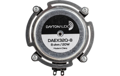 DAEX32Q-8 Dual Steel Spring Balanced 32mm Exciter 20W 8 Ohm