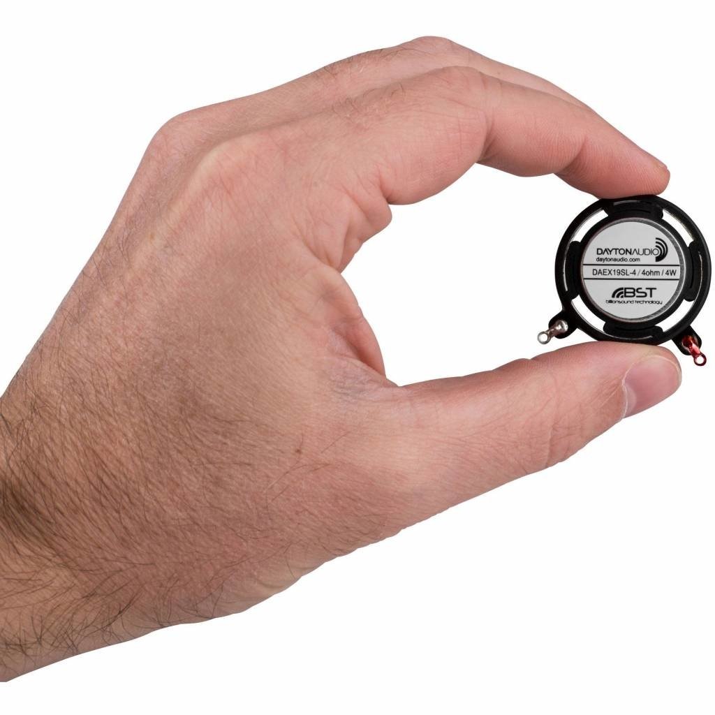 DAEX19SL-4 Slimline Coin Type 19mm Exciter 4W 4 Ohm