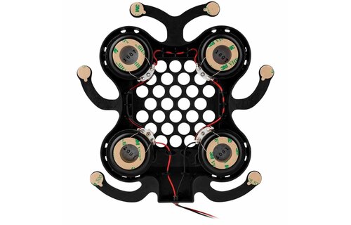 DAEX25X4-4 Bullfrog Vented Disc Spider 25 mm x 4 Exciter 40W 8 Ohm