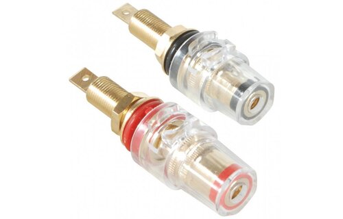 BPFI-G Fully Insulated Binding Post Pair Gold